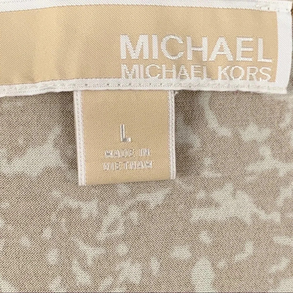 Michael Michael Kors Cowl Neck Surplice Top Sleeveless Size L - Picture 5 of 6